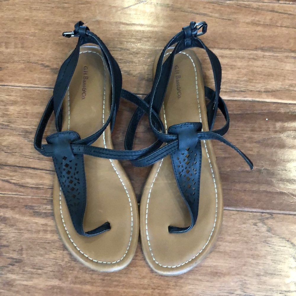 Black sandals